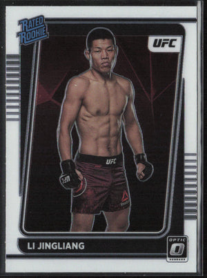 2022 Donruss Optic UFC #113 Li Jingliang