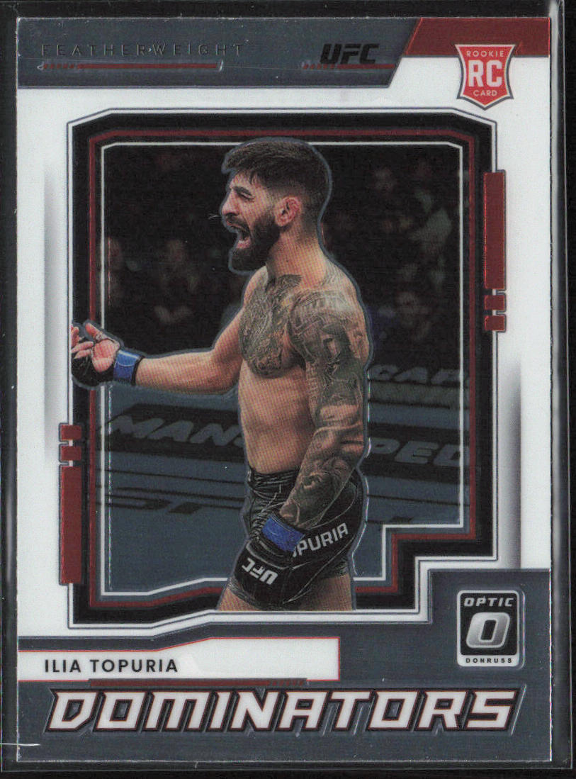 2022 Donruss Optic UFC #17 Ilia Topuria Dominators