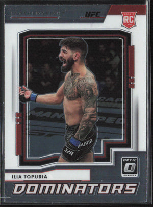 2022 Donruss Optic UFC #17 Ilia Topuria Dominators