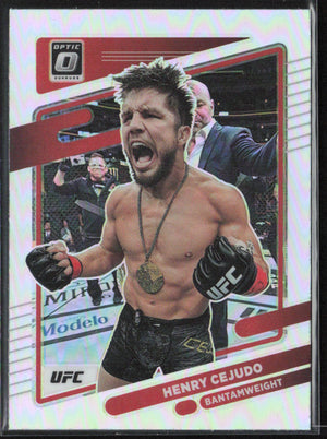 2022 Donruss Optic UFC #77 Henry Cejudo HOLO