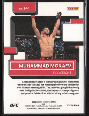 2023 Donruss Optic UFC #141 Muhammad Mokaev Red /199