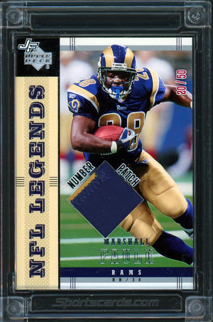 Jersey Fusion #MF02 Marshall faulk Number Patch