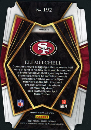 2021 Panini Select #192 Eli Mitchell