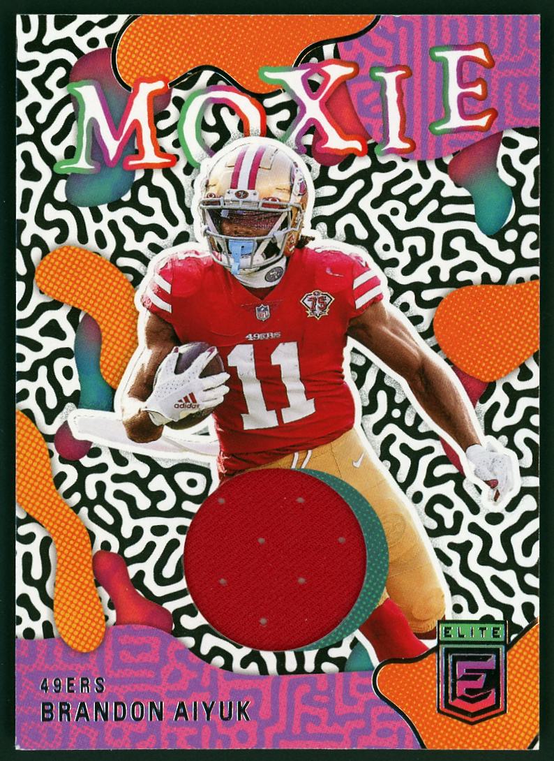 2022 Donruss Elite #MO-14 Brandon Aiyuk Patch