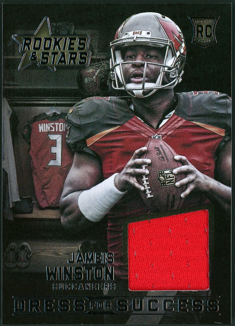 2015 Panini Rookies & Stars #DS1 Jameis Winston Dress For Success Player Worn