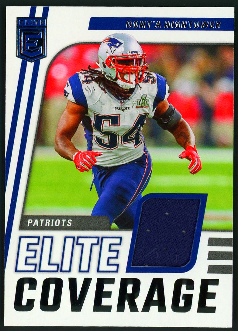 2022 Donruss Elite #EC-9 Donta Hightower Player Worn Patch