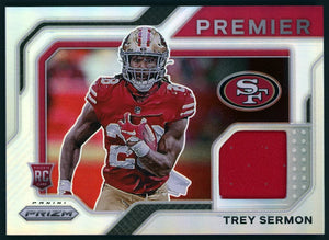 2021 Panini Prizm #PJ-30 Trey Sermon Premier Jerseys