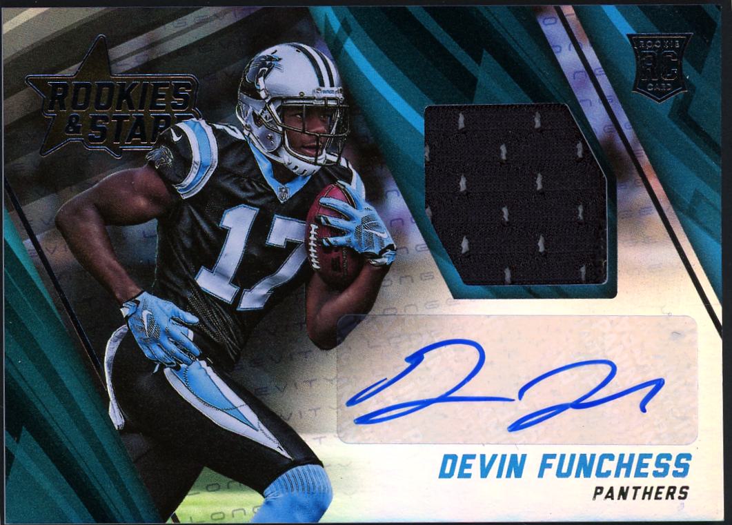 2015 Panini Rookies & Stars #7 Devin Funchess Longevity Rookie Jerseys