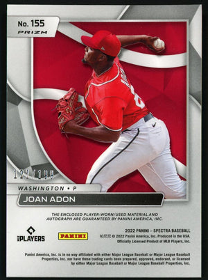 2022 Spectra #155 Joan Adon RPA /155