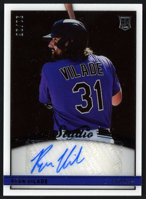 2022 Chronicles Studio #SBS-RV Ryan Vilade Rookie Auto /25