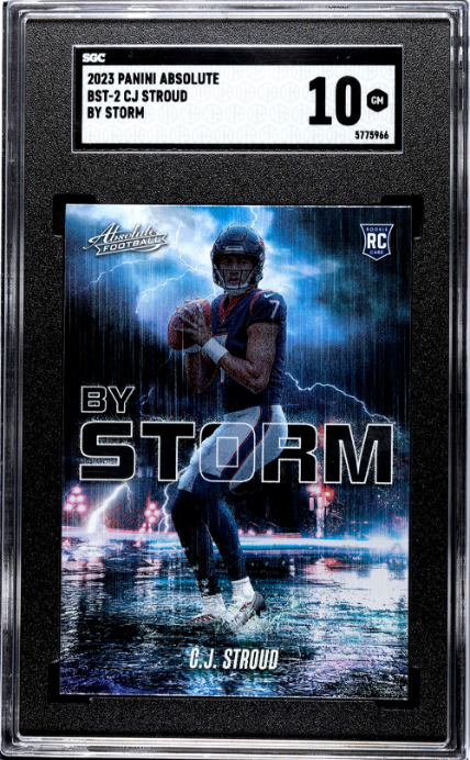 2023 Panini Absolute #BST-2 Cj Stroud By Storm SGC 10