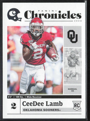 2020 Panini Chronicles Draft Picks #7 CeeDee Lamb