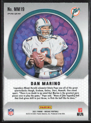 2021 Mosaic #MM19 Dan Marino