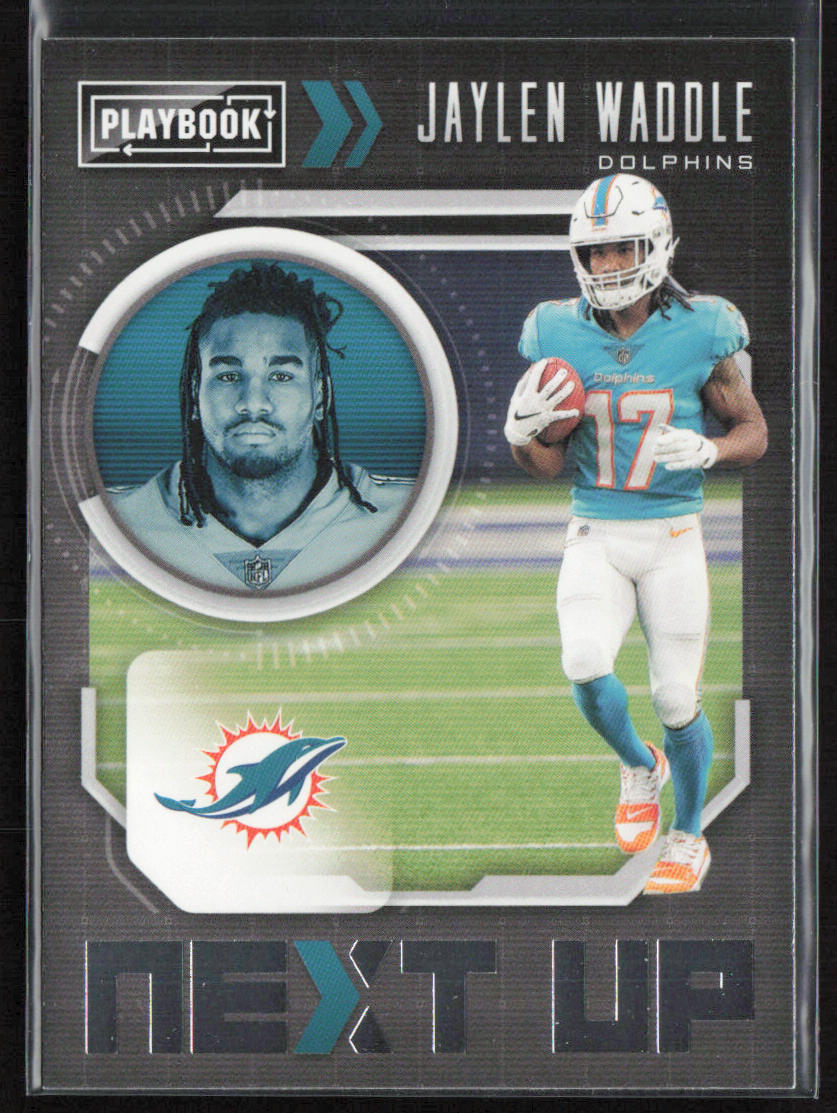 2021 Panini Playbook #NXT-JWA Jaylen Waddle Next Up