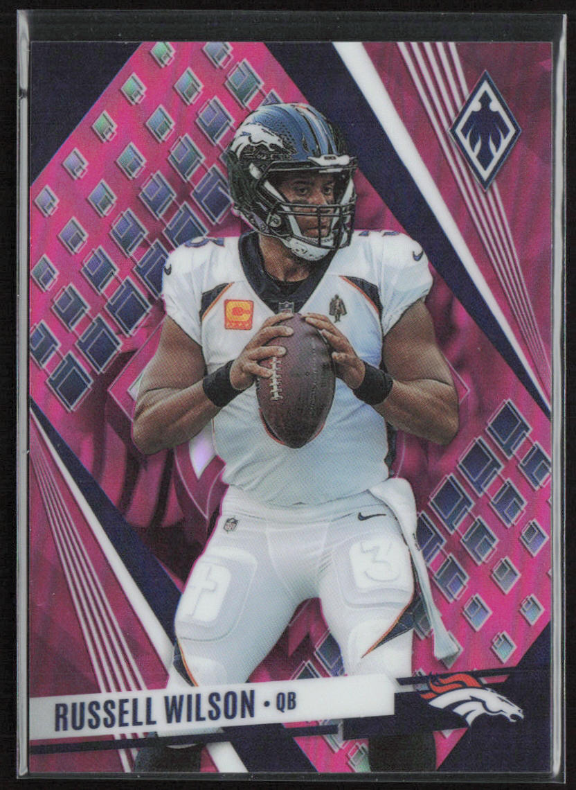 2023 Phoenix #18 Russell Wilson SP Pink /175