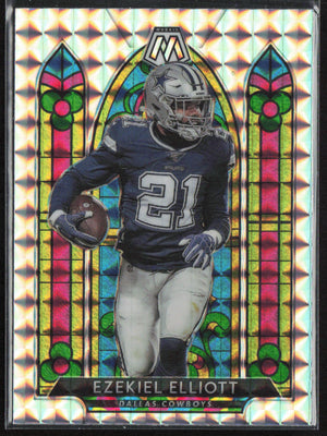 2020 Mosaic #SG4 Ezekiel Elliott Case Hit Stained Glass