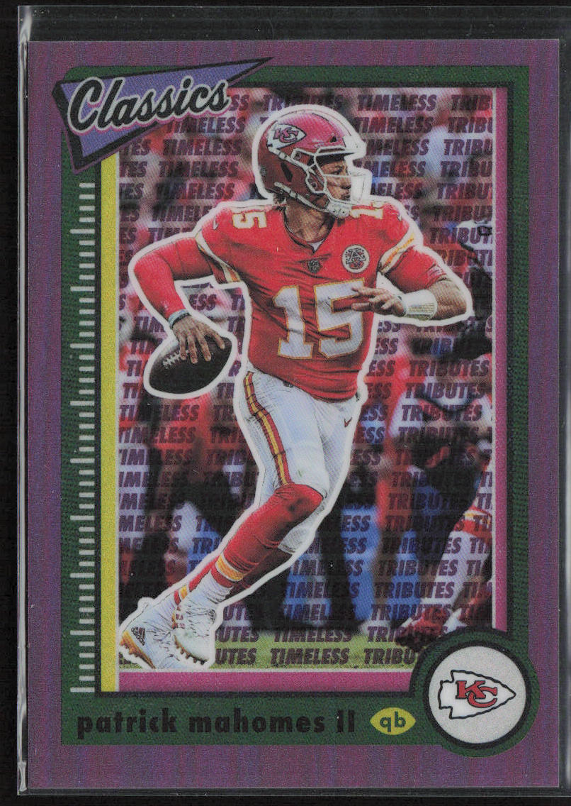 2022 Panini Classics #46 Patrick Mahomes II Premium Edition Timeless #/35