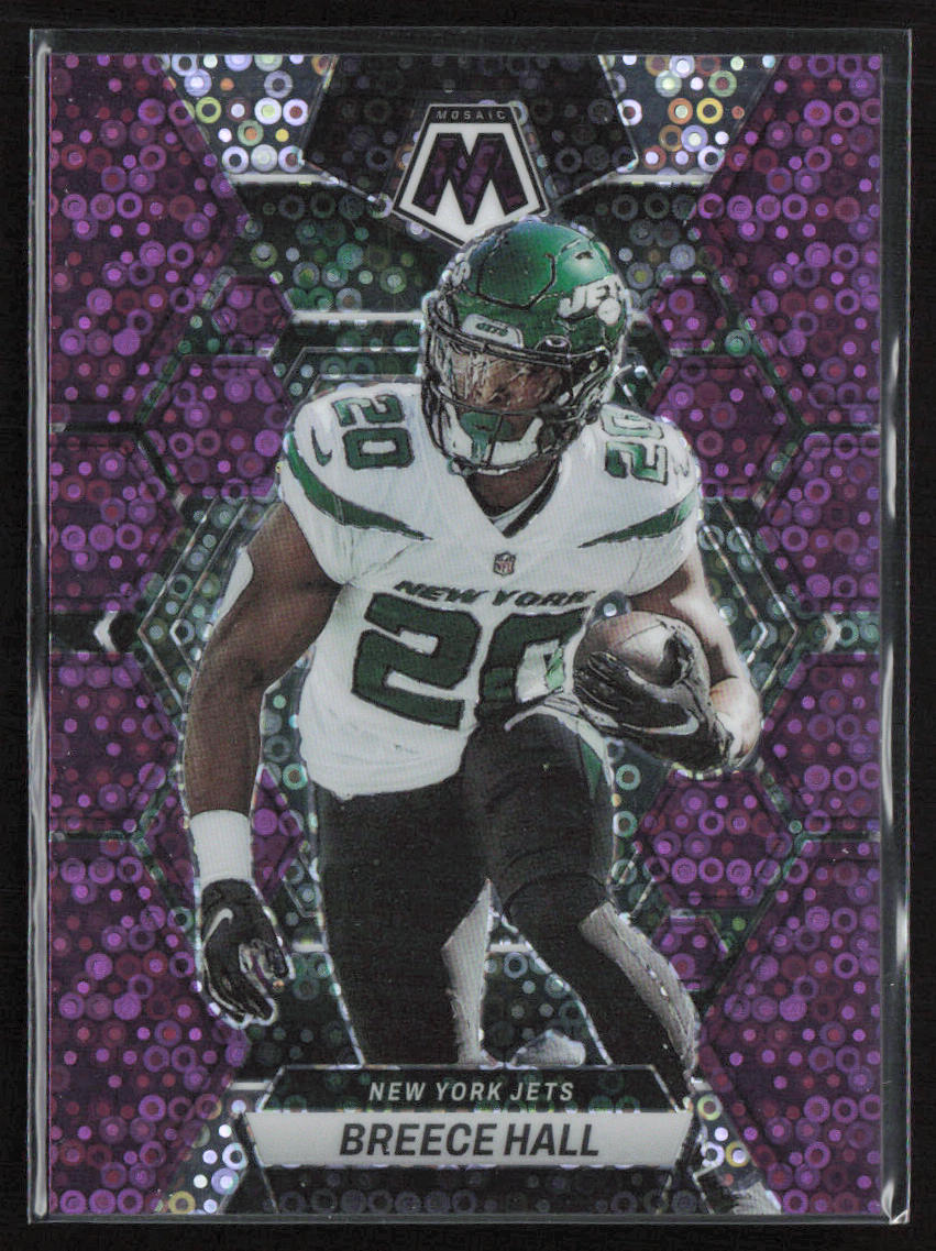 2022 Mosaic #74 Breece Hall Pink No Huddle /20