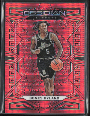 2022 Obsidian #95 Bones Hyland Asia Lucky Envelopes #/8