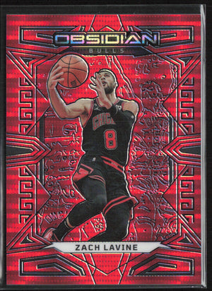 2022 Obsidian #112 Zach Lavine Asia Lucky Envelopes #/8