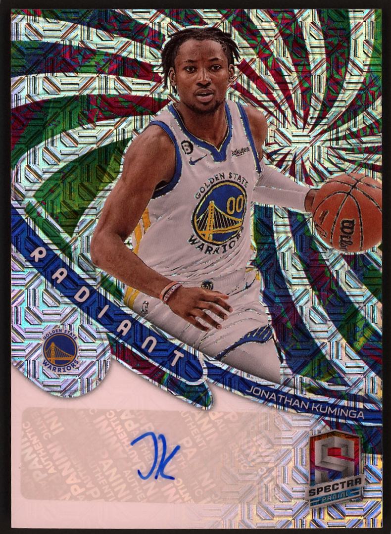 2022-23 Spectra #RS-JKM Jonathan Kuminga Auto /25