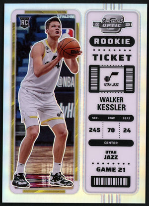 2022 Contenders Optic #1 Walker Kessler Silver