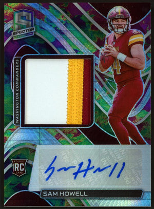 2022 Spectra #241 Sam Howell RPA /99 3 Color Patch