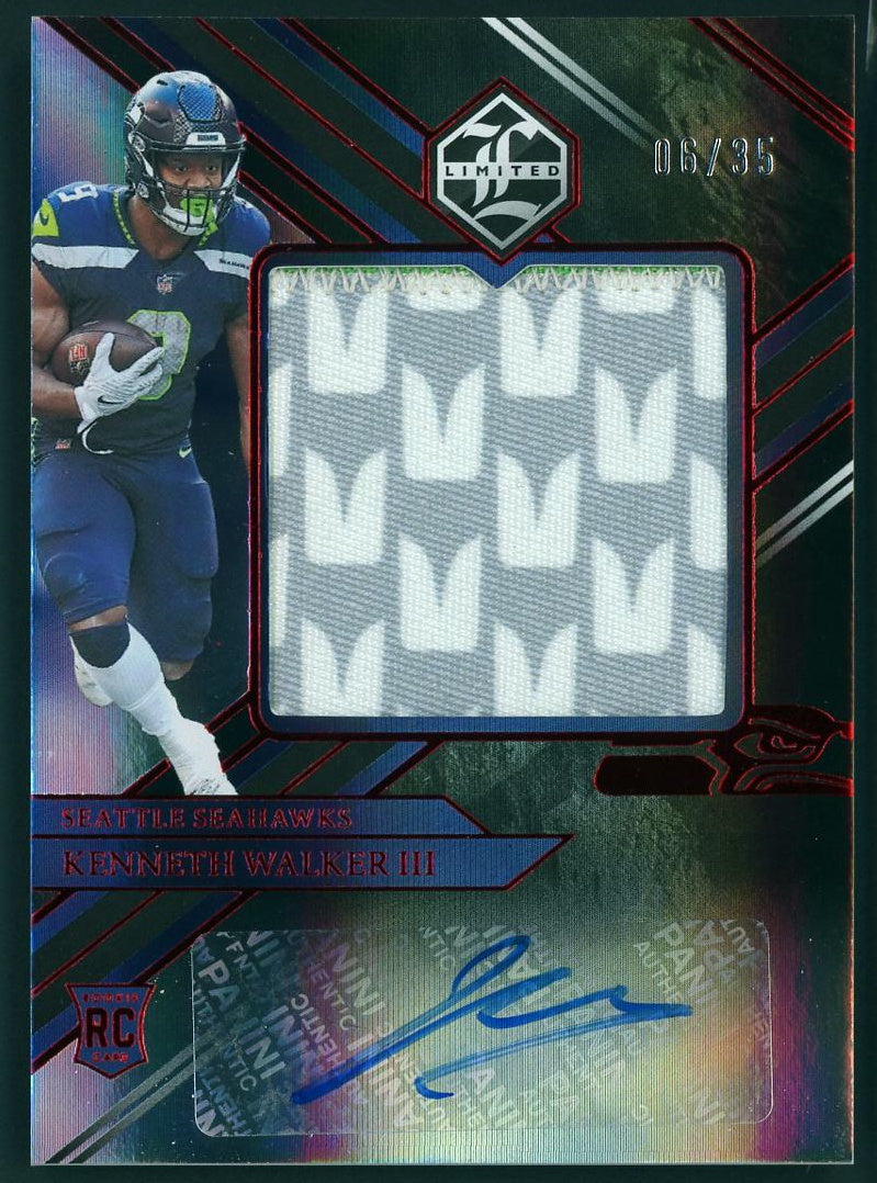 2022 Limited #149 Kenneth Walker III RPA /35