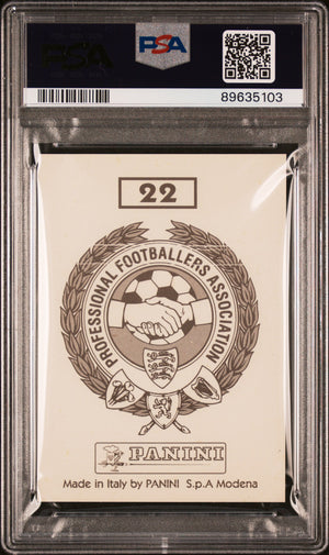 1996 Panini Official Pfa Collection #22 David Beckham PSA 9
