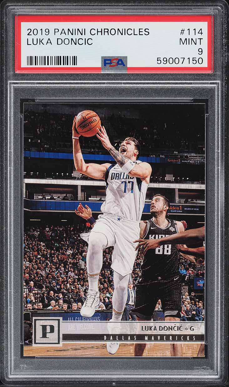 2019 Panini Chronicles #114 Luka Doncic PSA 9