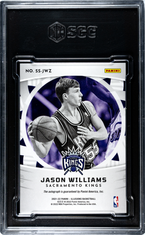 2021-22 Panini Illusions #SS-JWZ Jason Williams Superlatives Sigs. SGC 9.5