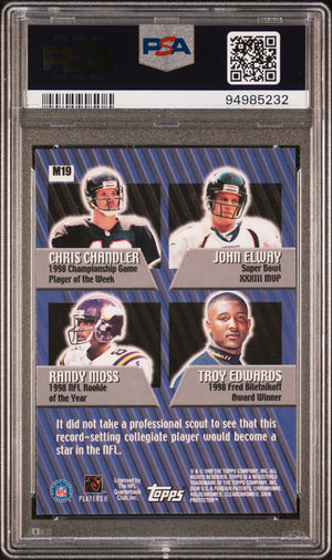 1999 Topps Mystery Chrome #M19 Randy Moss PSA 10