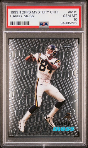 1999 Topps Mystery Chrome #M19 Randy Moss PSA 10