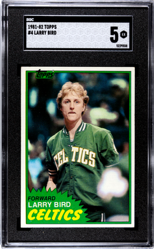 1981-82 Topps #4 Larry Bird SGC 5