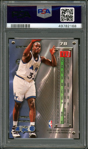 1995 Metal #78 Shaquille O'Neal PSA 9