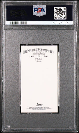 2013 Topps Allen & Ginter #130 Pele Mini-Missing Text PSA 9