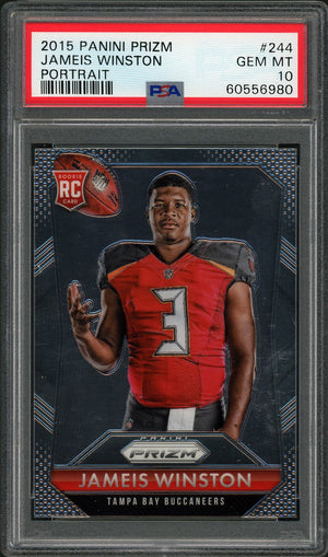 2015 Panini Prizm #244 Jameis Winston Variation PSA 10