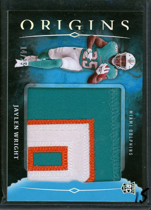 2024 Origins #RJJ-JWR Jaylen Wright Patch /25