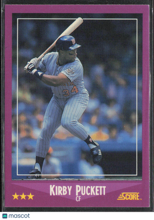 1988 Score #24 Kirby Puckett