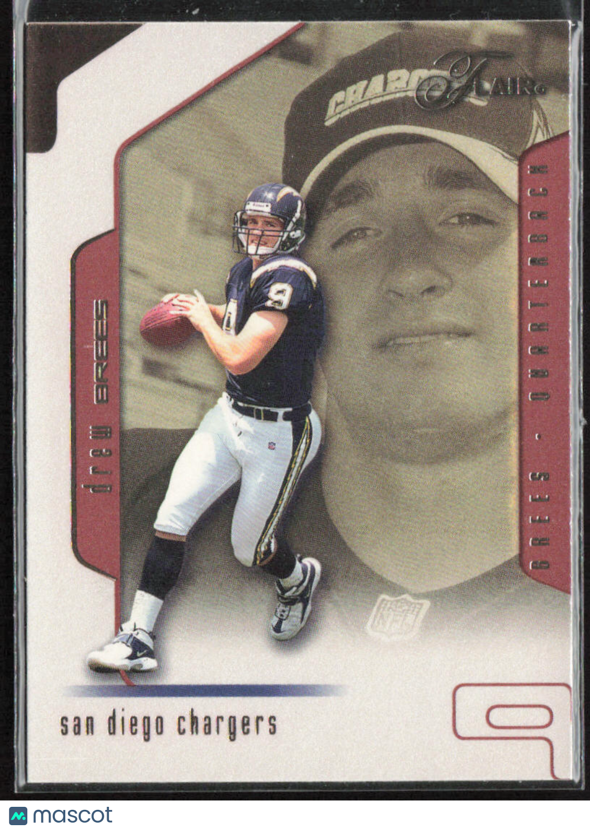 2002 Flair #12 Drew Brees