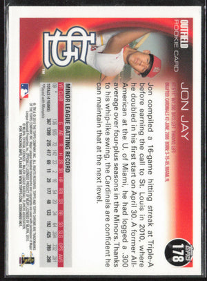 2010 Topps Chrome #178 Jon Jay