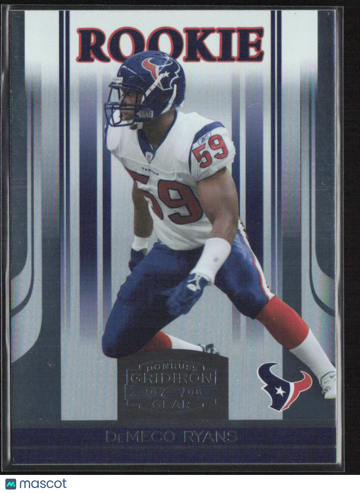 2006 Donruss Gridiron Gear #136 DeMeco Ryans #/599