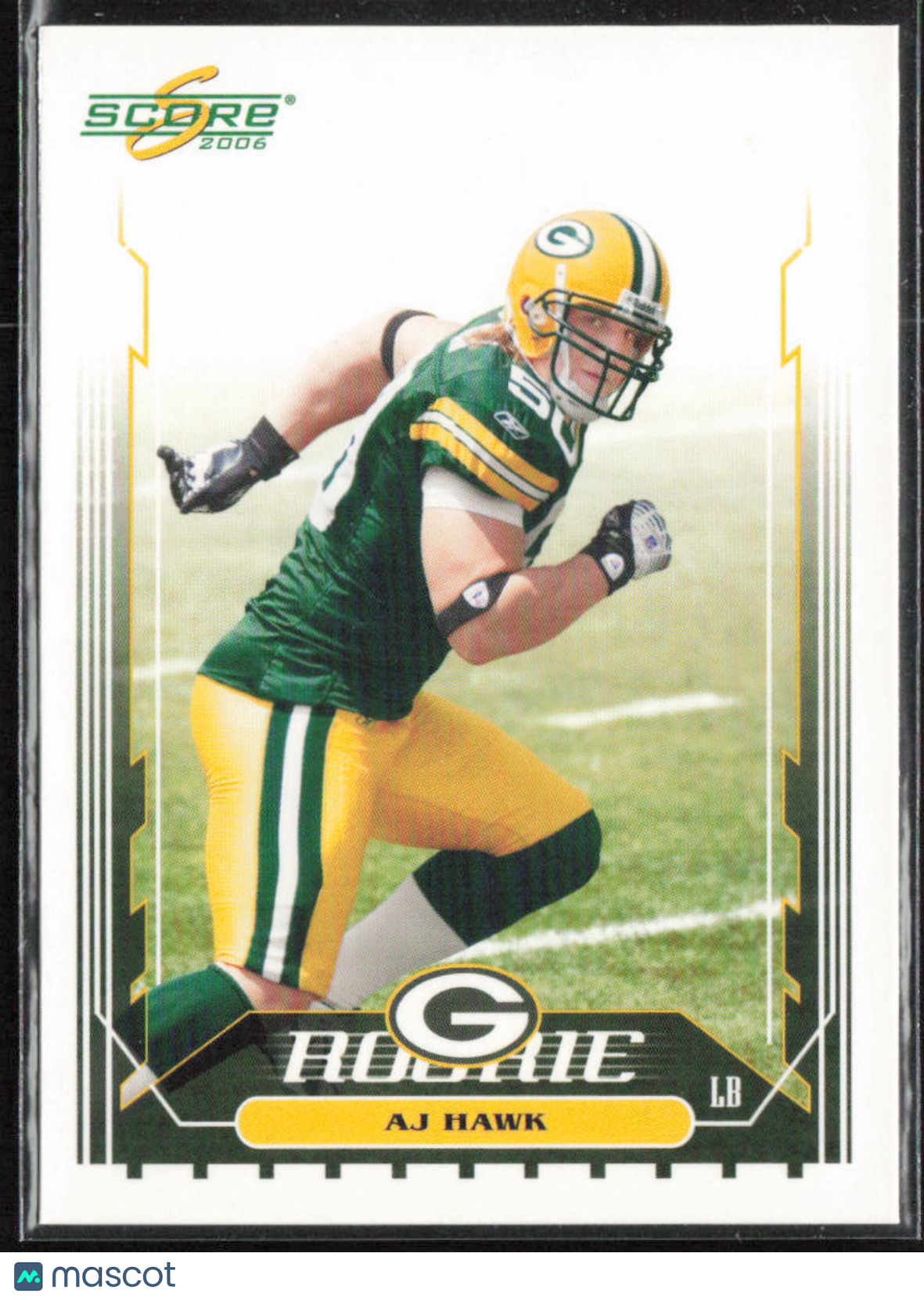 2006 Score #373 A.J. Hawk Artist's Proof #/32