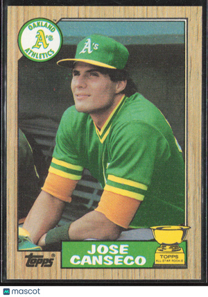 1987 Topps #620 Jose Canseco