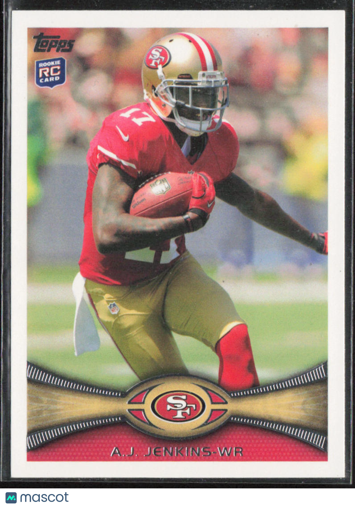 2012 Topps #112 A.J. Jenkins Gold #/2012