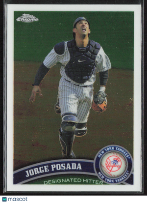 2011 Topps Chrome #84 Jorge Posada