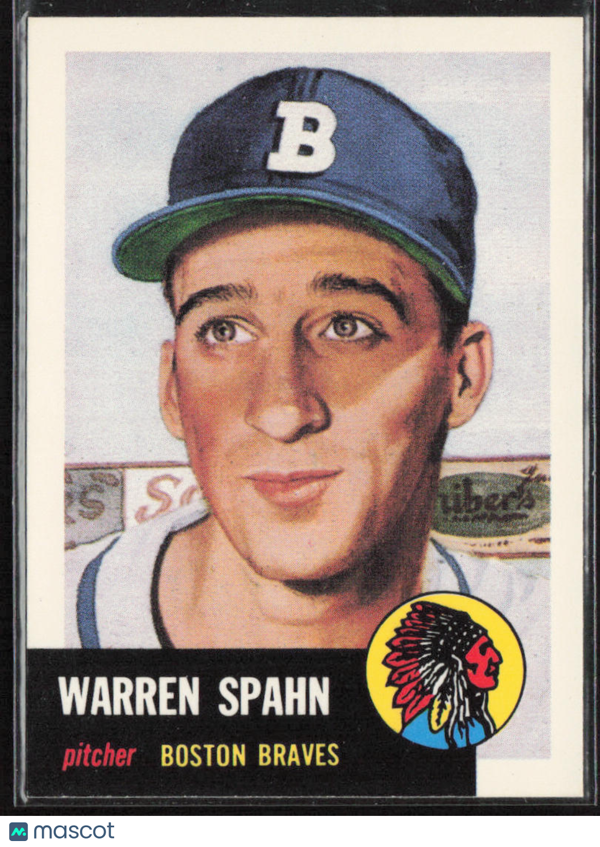 2011 Topps #60YOT-61 Warren Spahn 60 Years of Topps