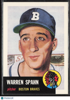 2011 Topps #60YOT-61 Warren Spahn 60 Years of Topps