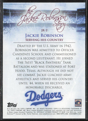 2015 Topps #JR-2 Jackie Robinson