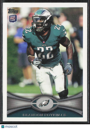 2012 Topps #228 Brandon Boykin Gold #/2012